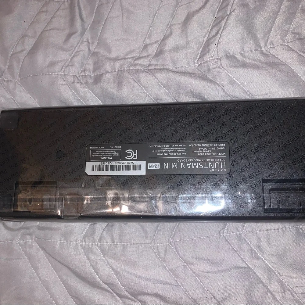Razer White Mechanical Keyboard